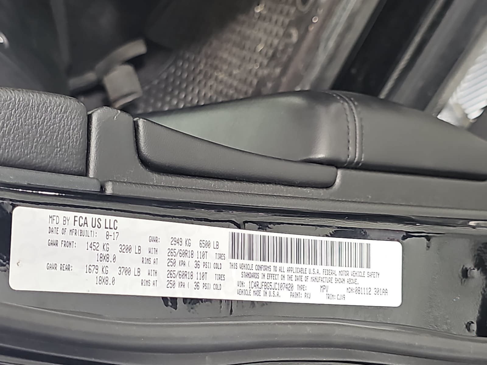 2018 Jeep Grand Cherokee Limited