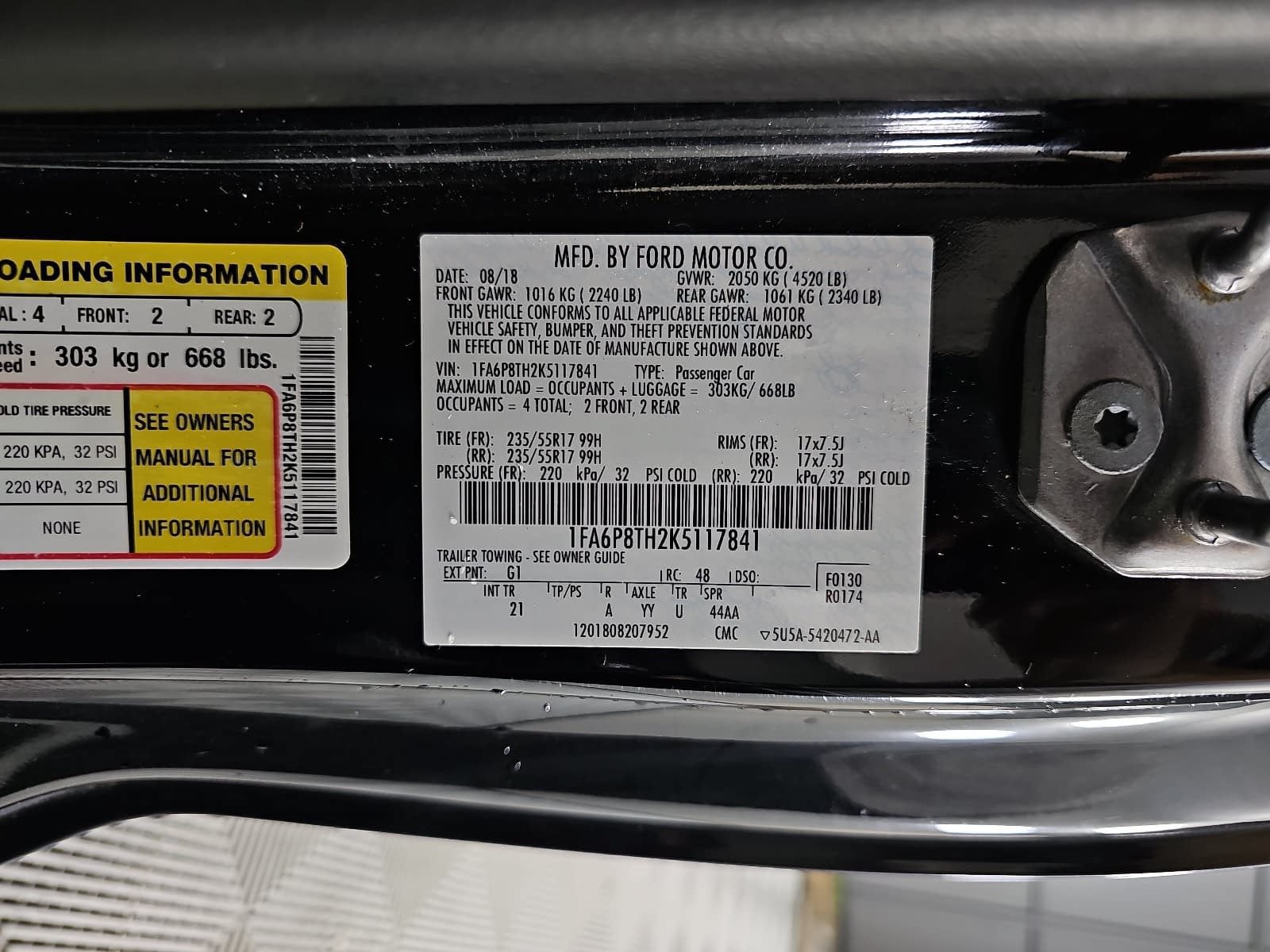 2019 Ford Mustang EcoBoost