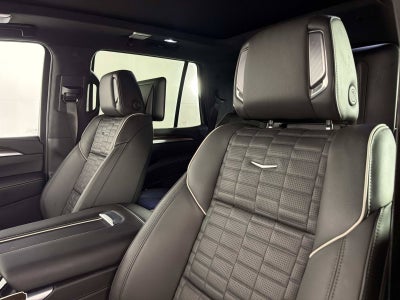 2026 Cadillac Escalade Platinum Sport EXECUTIVE REAR SEATS