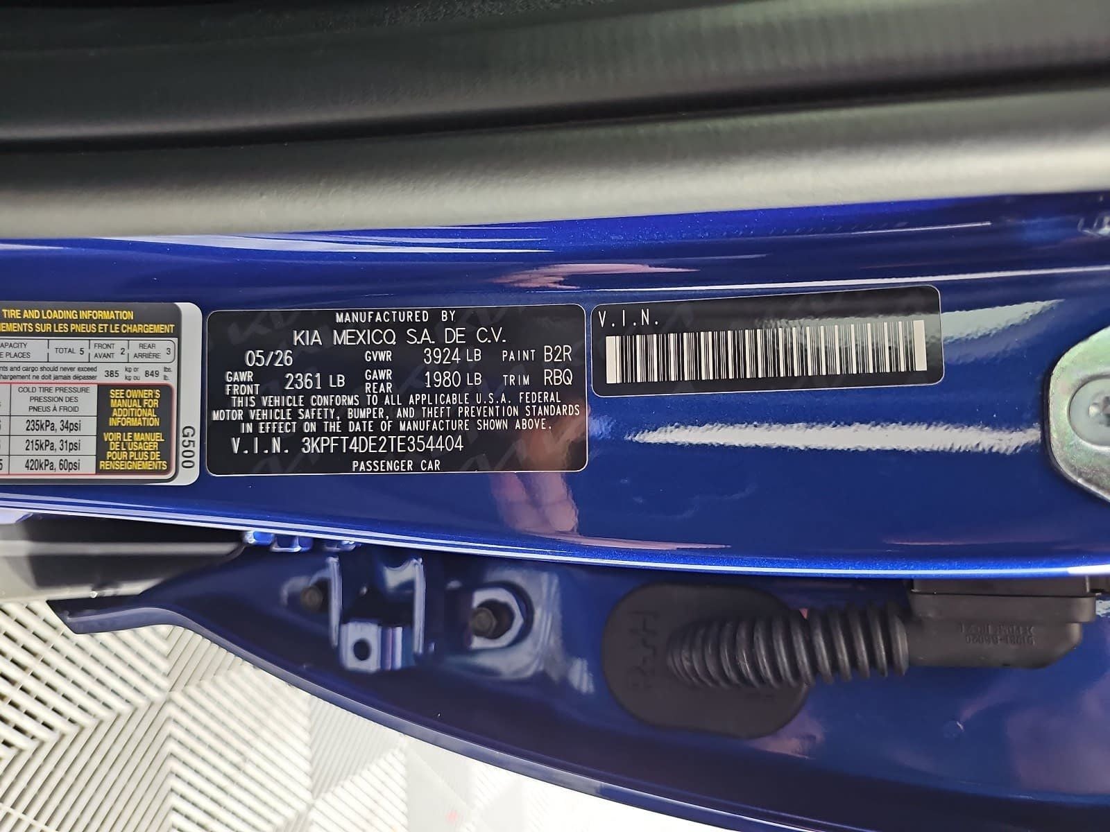 2026 Kia K4 LXS
