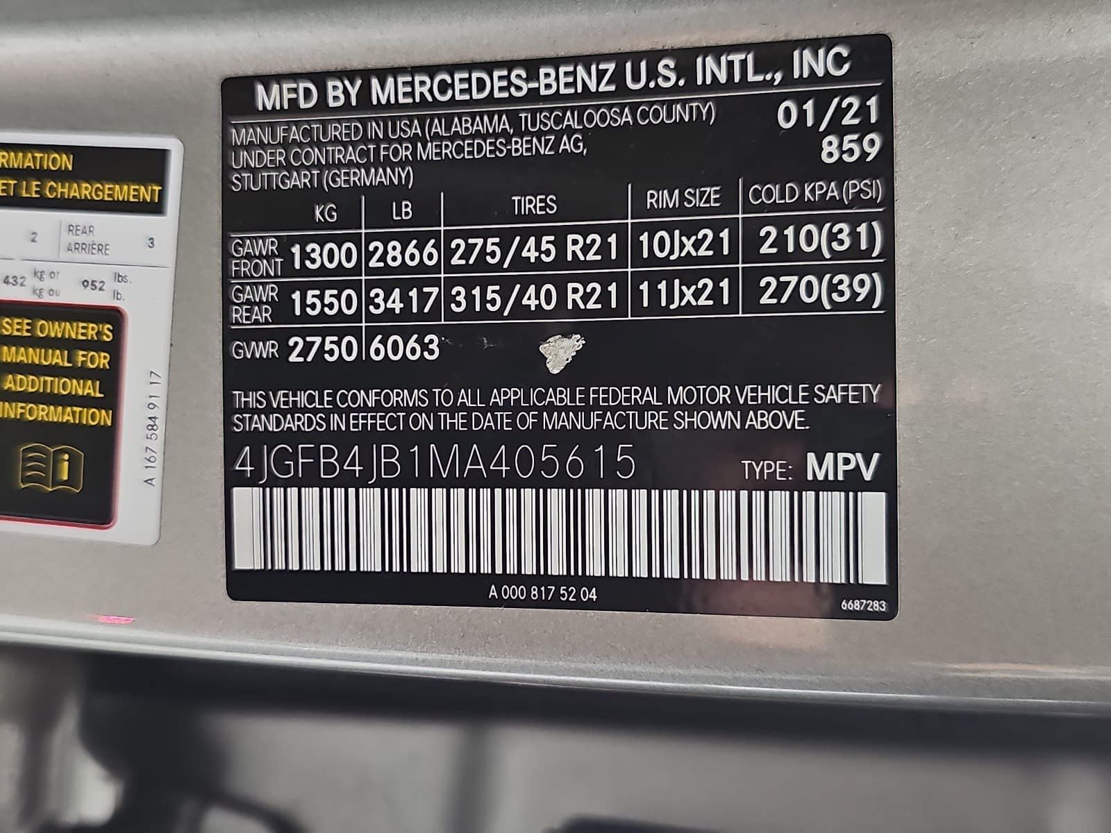 2021 Mercedes-Benz GLE GLE 350