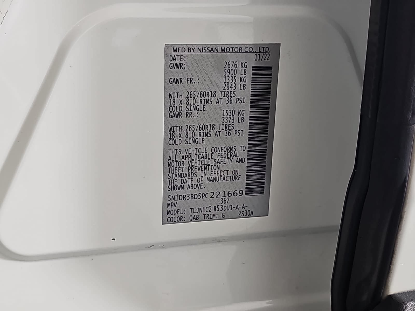 2023 Nissan Pathfinder Rock Creek