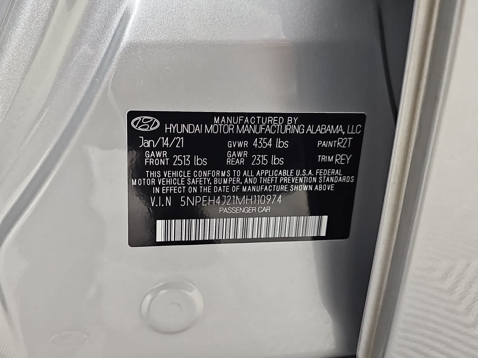 2021 Hyundai Sonata Limited
