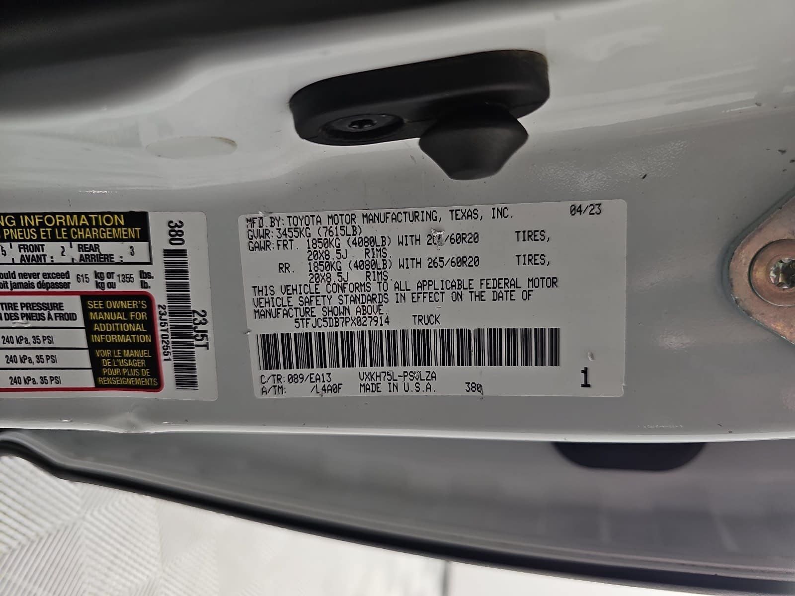 2023 Toyota Tundra Hybrid Limited