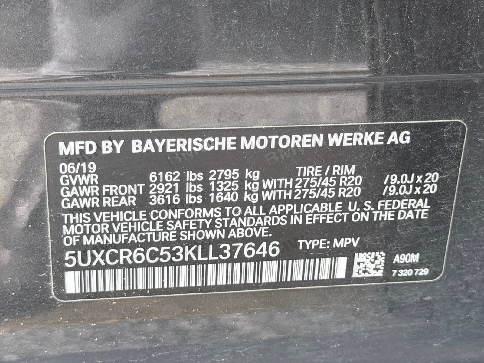 2019 BMW X5 xDrive40i