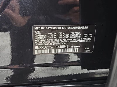 2018 BMW X6 xDrive35i