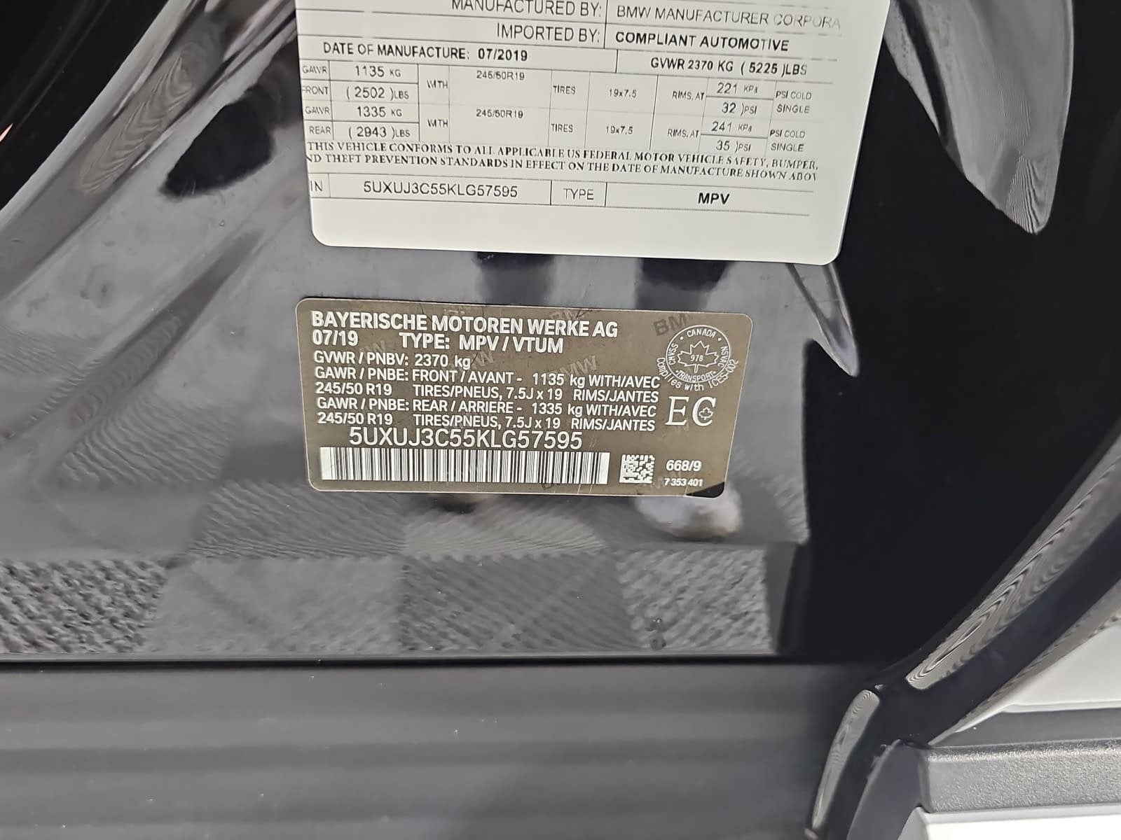 2019 BMW X4 xDrive30i