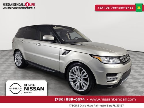 2016 Land Rover Range Rover Sport 3.0L V6 Supercharged HSE