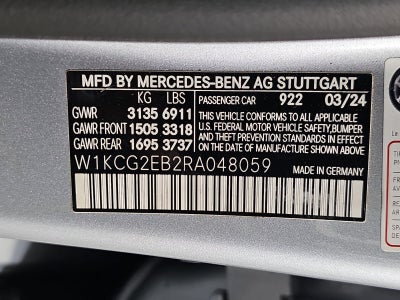2024 Mercedes-Benz EQS 450 4MATIC®