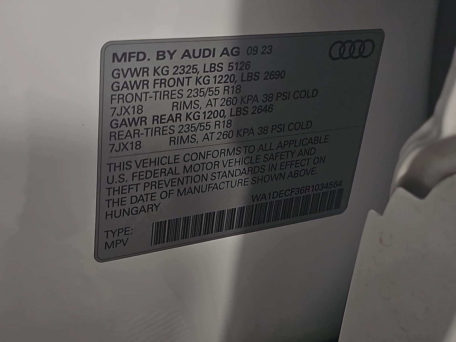 2024 Audi Q3 Premium S Line quattro