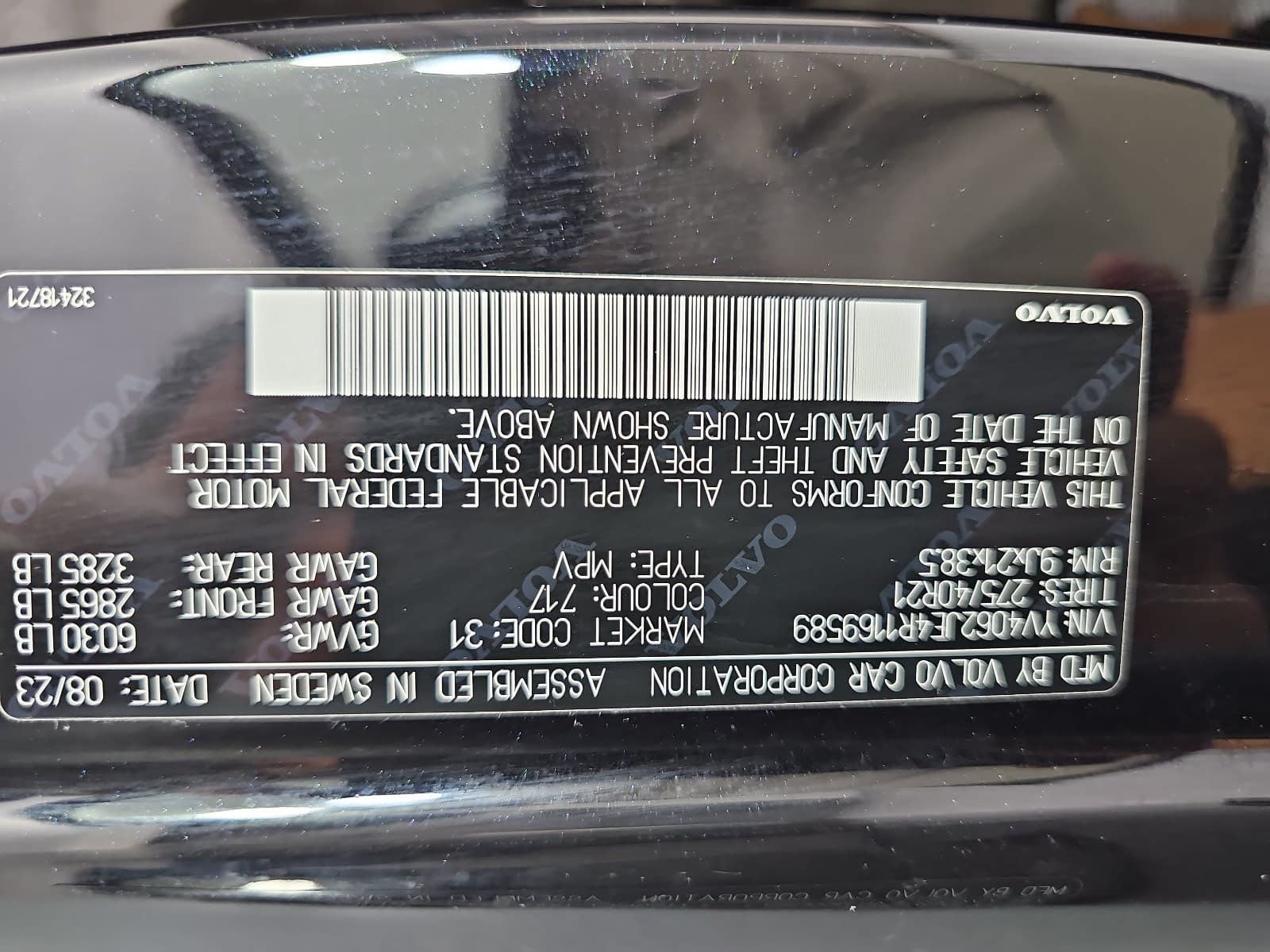 2024 Volvo XC90 B6 Plus Bright Theme 6-Seater