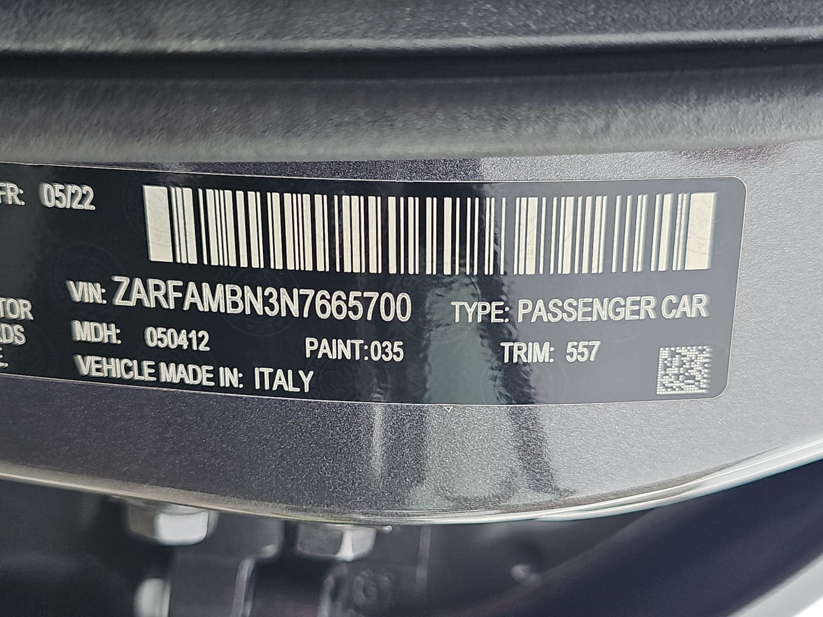 2022 Alfa Romeo Giulia Veloce