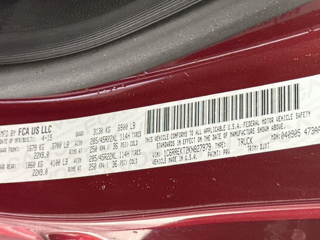2019 RAM 1500 Limited