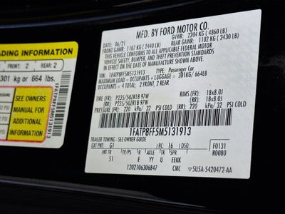 2021 Ford Mustang GT Premium