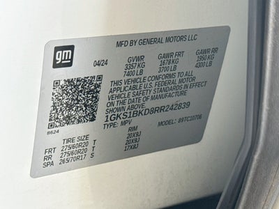 2024 GMC Yukon SLT