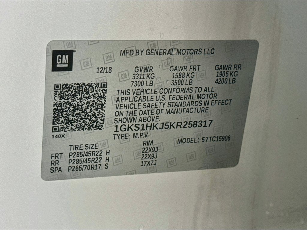 2019 GMC Yukon XL Denali