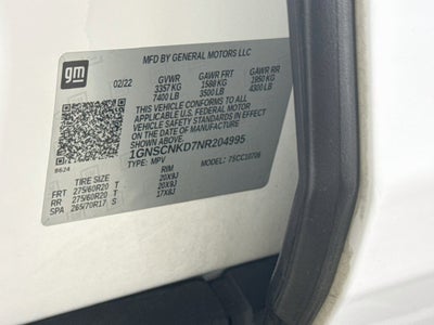 2022 Chevrolet Tahoe LT
