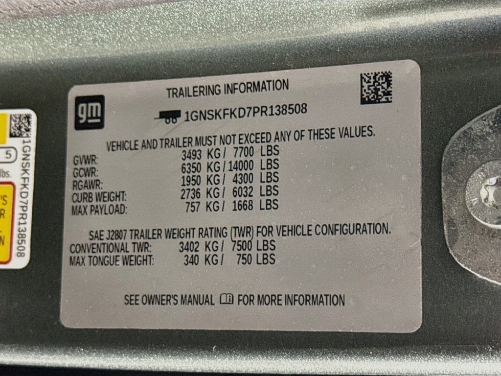 2023 Chevrolet Suburban Premier