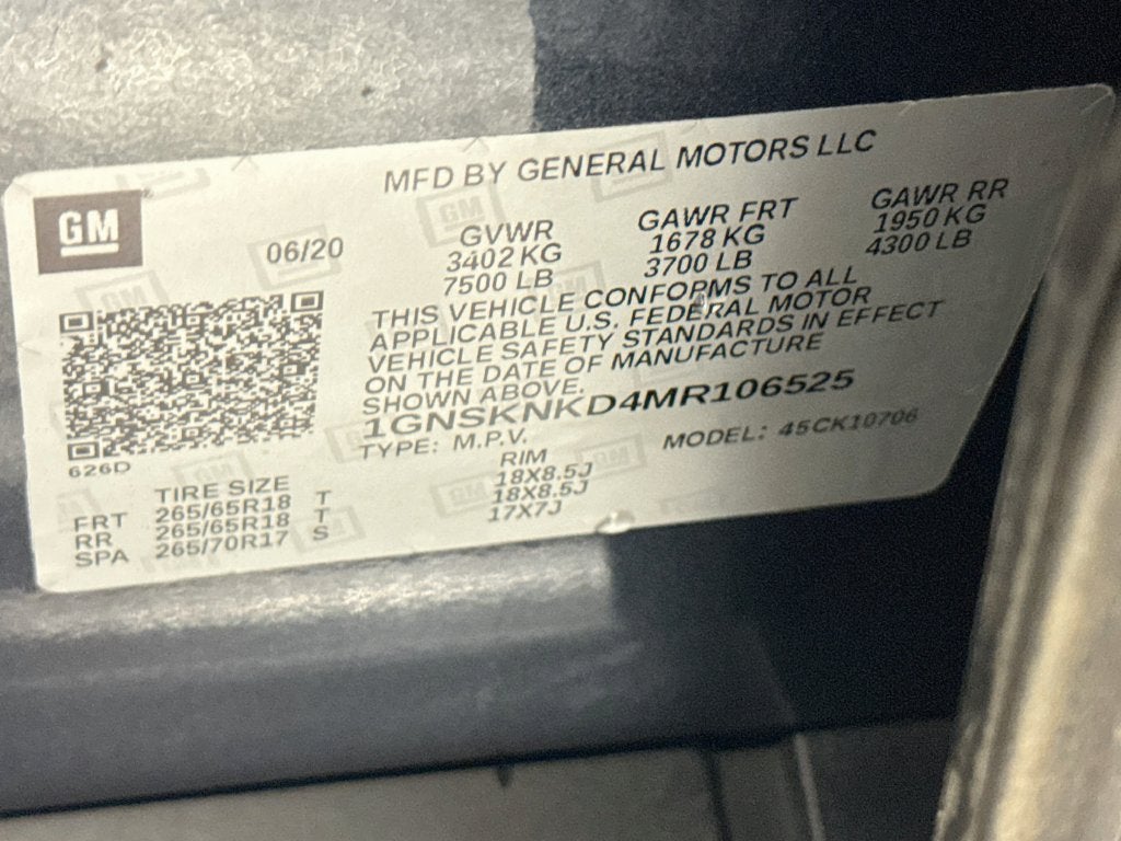 2021 Chevrolet Tahoe LT