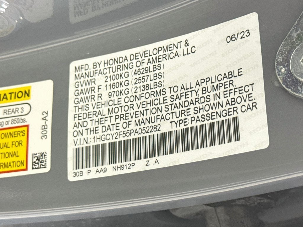 2023 Honda Accord Hybrid Sport