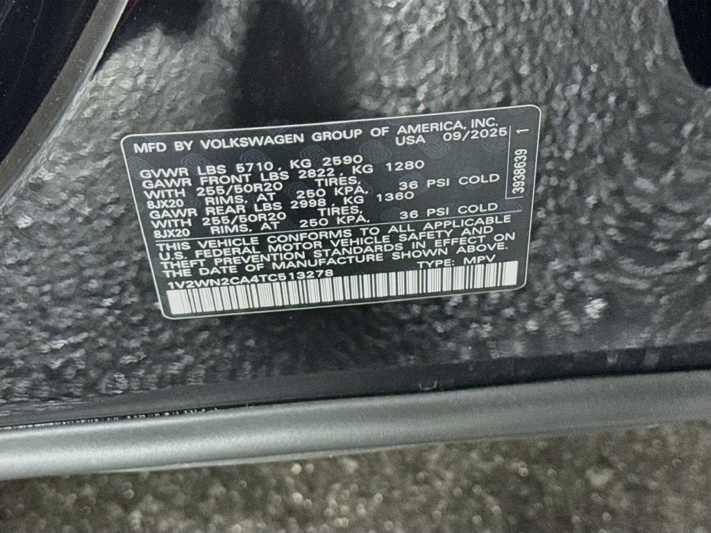 2026 Volkswagen Atlas SE w/Technology