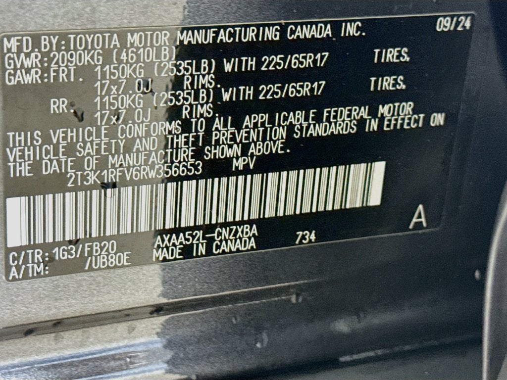 2024 Toyota RAV4 LE