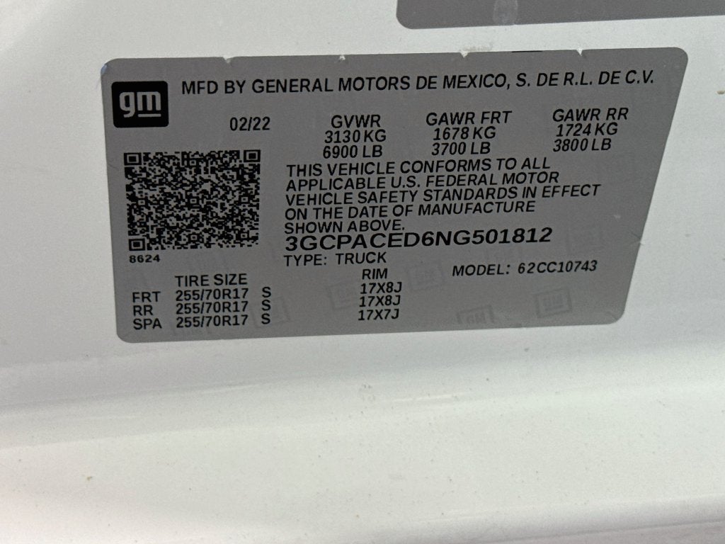 2022 Chevrolet Silverado 1500 LT