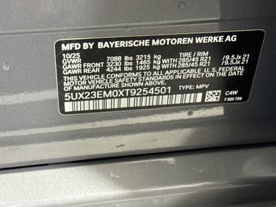 2026 BMW X7 xDrive40i