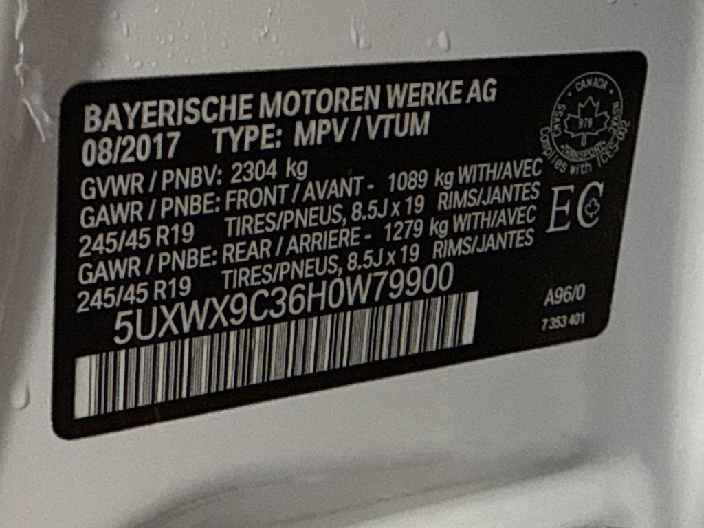 2017 BMW X3 xDrive28i