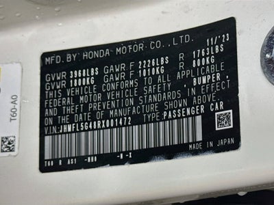 2024 Honda Civic Type R Manual