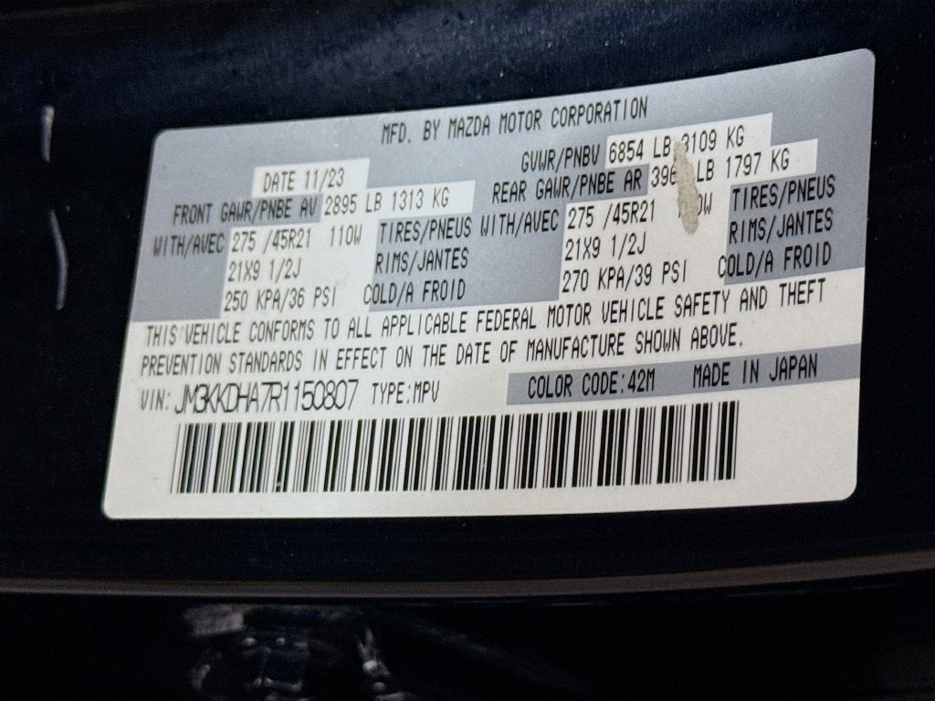 2024 Mazda Mazda CX-90 PHEV Premium