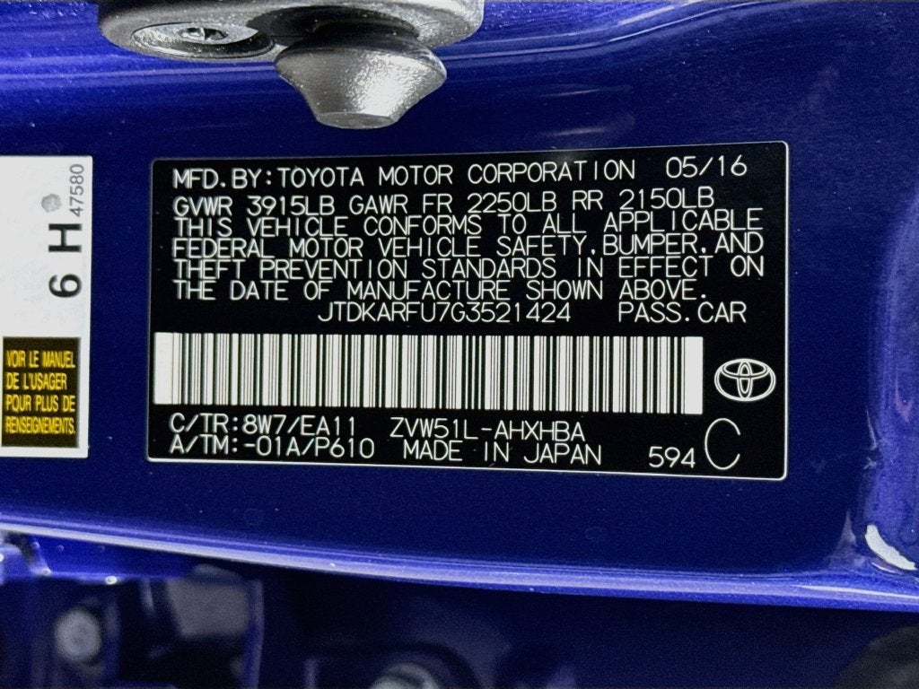 2016 Toyota Prius Four Touring