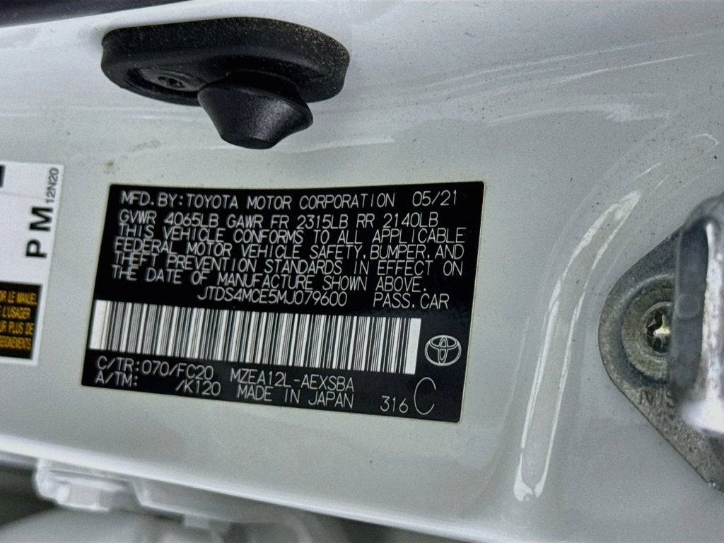 2021 Toyota Corolla SE