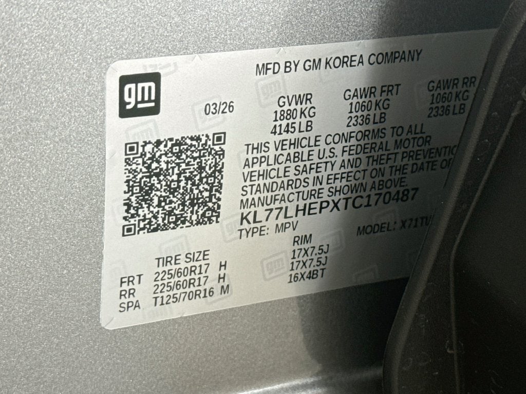 2026 Chevrolet Trax LT