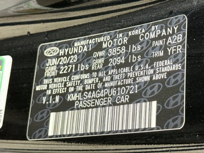 2023 Hyundai Elantra SEL