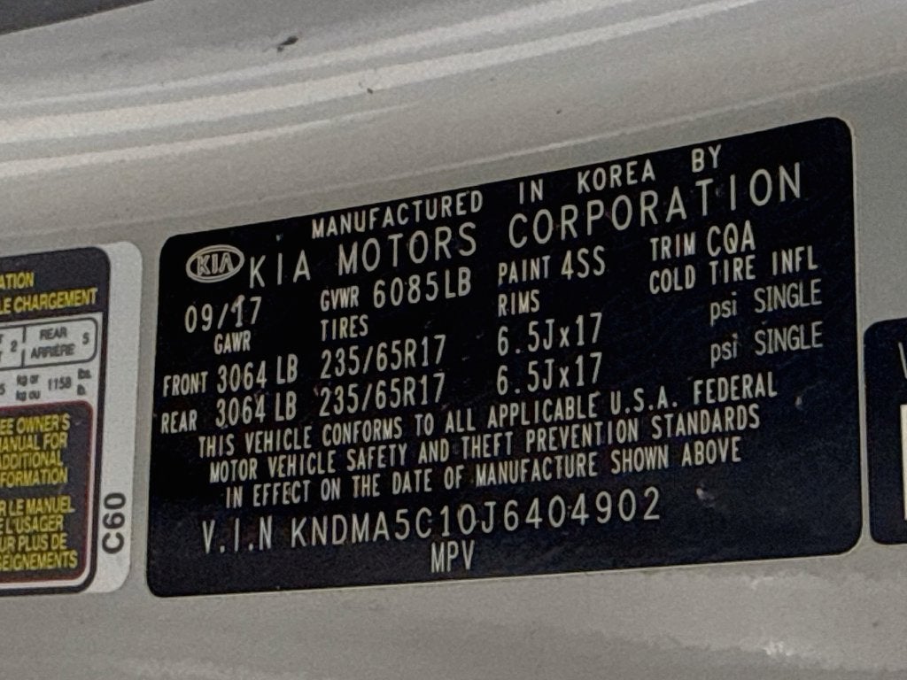 2018 Kia Sedona L