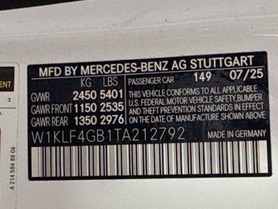2026 Mercedes-Benz E-Class E 350