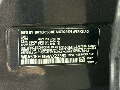 2021 BMW 5 Series 530i