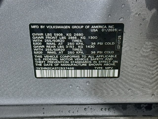 2026 Volkswagen Atlas SE w/Technology