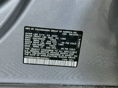2025 Volkswagen Atlas 2.0T SE w/Technology