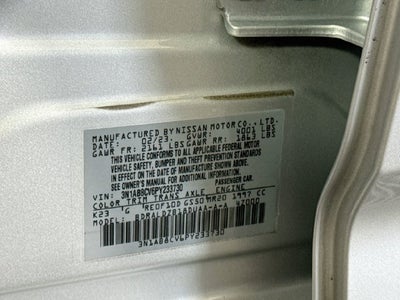 2023 Nissan Sentra SV