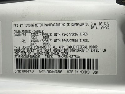 2023 Toyota Tacoma SR