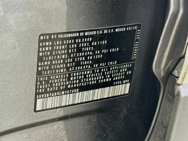 2020 Volkswagen Tiguan 2.0T SE