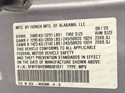 2021 Honda Passport EX-L