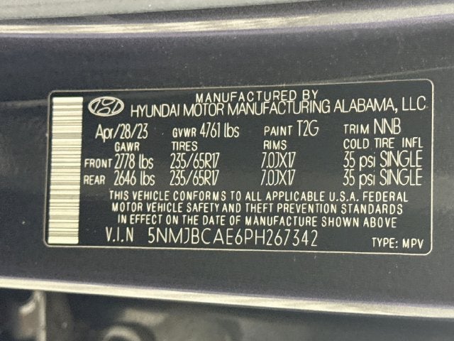 2023 Hyundai Tucson SEL