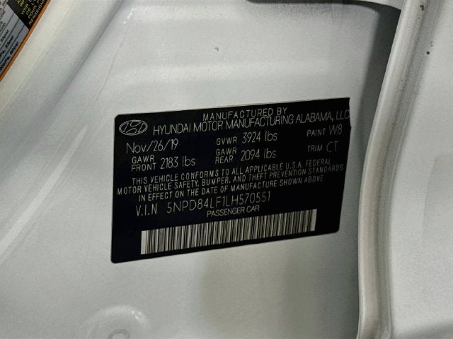 2020 Hyundai Elantra SEL
