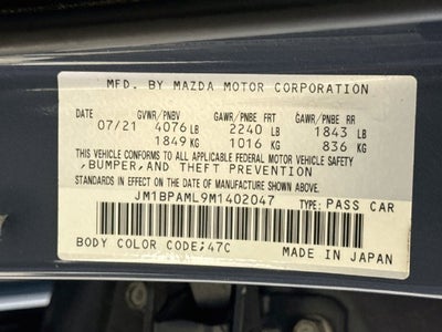 2021 Mazda Mazda3 Premium