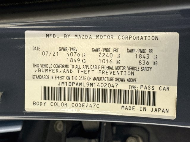 2021 Mazda Mazda3 Premium