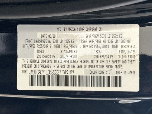 2020 Mazda Mazda CX-9 Touring