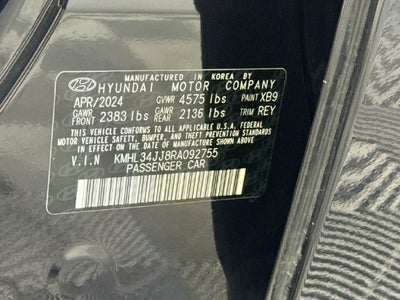 2024 Hyundai Sonata Hybrid SEL
